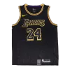 Men's Los Angeles Lakers Kobe Bryant #24 Black Swingman Jersey - jerzelite