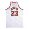 Men's Chicago Bulls Jordan #23 Mitchell & Ness White 1984/85 Swingman NBA Jersey - jerzelite