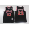 Men's Chicago Bulls Michael Jordan #23 Mitchell & Ness Black 1997-98 Hardwood Classics Player Jersey - jerzelite