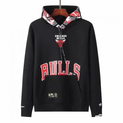 Men's Aape x Chicago Bulls Black Hoodie - jerzelite