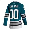 Men San Jose Sharks Adidas Custom NHL Jersey - jerzelite