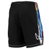 Men's Brooklyn Nets Black 2020/21 Swingman Shorts - City Edition - jerzelite