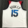 Men's USA Basketball Devin Booker #15 Nike White 2021 Tokyo Olympics Jersey - jerzelite