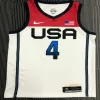 Men's USA Basketball Bradley Beal #4 Nike White 2021 Tokyo Olympics Jersey - jerzelite