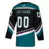 Men Anaheim Ducks Adidas Custom NHL Jersey - jerzelite