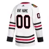 Men Chicago Blackhawks Adidas Custom NHL Jersey - jerzelite