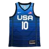 Men's USA Basketball Jayson Tatum #10 Nike Navy 2021 Tokyo Olympics Jersey - jerzelite