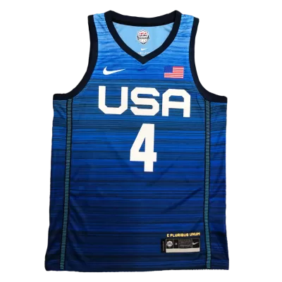 Men's USA Basketball Bradley Beal #4 Nike Navy 2021 Tokyo Olympics Jersey - jerzelite