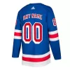 Men New York Rangers Adidas Custom NHL Jersey - jerzelite