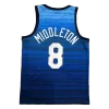 Men's USA Basketball Khris Middleton #8 Nike Navy 2021 Tokyo Olympics Jersey - jerzelite