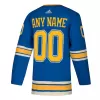 Men St.Louis Blues Adidas Custom NHL Jersey - jerzelite