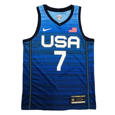 Men's USA Basketball Kevin Durant #7 Nike Navy 2021 Tokyo Olympics Jersey - jerzelite