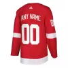 Men Detroit Red Wings Adidas Custom NHL Jersey - jerzelite