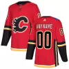 Men Calgary Flames Adidas Custom NHL Jersey - jerzelite