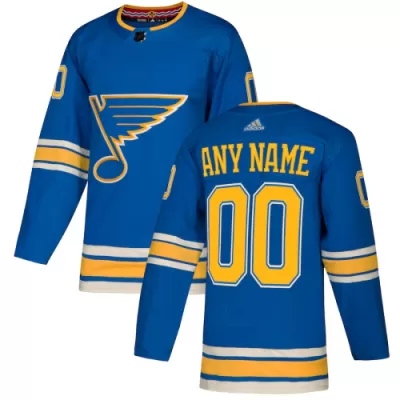 Men St.Louis Blues Adidas Custom NHL Jersey - jerzelite