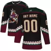 Men Arizona Coyotes Adidas Custom NHL Jersey - jerzelite