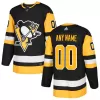 Men Pittsburgh Penguins Adidas Custom NHL Jersey - jerzelite