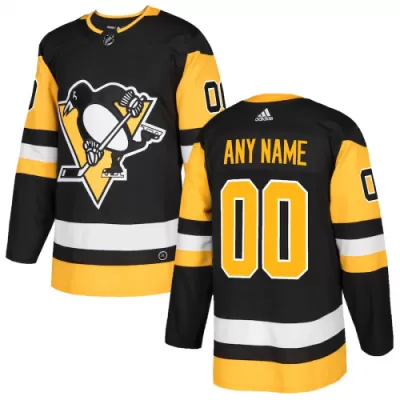 Men Pittsburgh Penguins Adidas Custom NHL Jersey - jerzelite