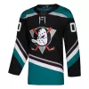 Men Anaheim Ducks Adidas Custom NHL Jersey - jerzelite