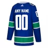 Men Vancouver Canucks Adidas Custom NHL Jersey - jerzelite