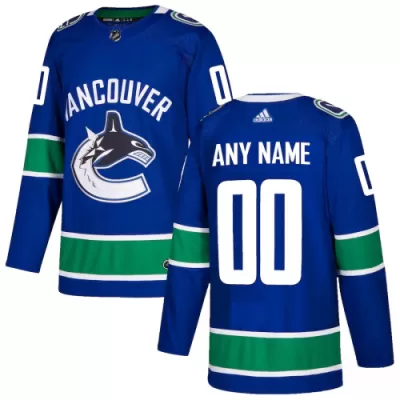 Men Vancouver Canucks Adidas Custom NHL Jersey - jerzelite