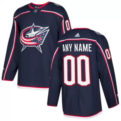 Men Columbus Blue Jackets Adidas Custom NHL Jersey - jerzelite