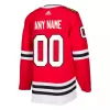 Men Chicago Blackhawks Adidas Custom NHL Jersey - jerzelite