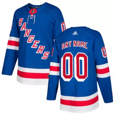 Men New York Rangers Adidas Custom NHL Jersey - jerzelite