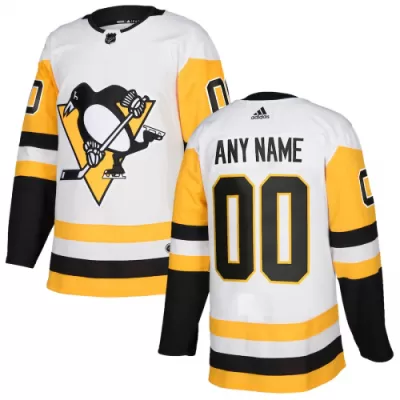 Men Pittsburgh Penguins Adidas Custom NHL Jersey - jerzelite