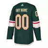 Men Minnesota Wild Adidas Custom NHL Jersey - jerzelite