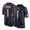 Chicago Bears Justin Fields #1 Nike Navy Vapor Limited Jersey - jerzelite