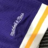 Men's Los Angeles Lakers Kobe Bryant #8 Mitchell&Ness Purple Name And Number Mesh Top - jerzelite