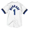 Men's Orlando Magic Tracy McGrady #1 Mitchell&Ness White Name And Number Mesh Top - jerzelite