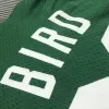 Men's Boston Celtics Larry Bird #33 Mitchell&Ness Green Name And Number Mesh Top - jerzelite