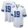 Dallas Cowboys COOPER #19 Nike White Player Game Jersey - jerzelite