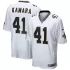 Men New Orleans Saints KAMARA #41 Nike White Game Jersey - jerzelite