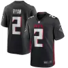 Men Atlanta Falcons RYAN #2 Nike Black Game Jersey - jerzelite