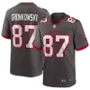 Men Tampa Bay Buccaneers GRONKOWSKI #87 Nike Gray Vapor Limited Jersey - jerzelite