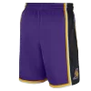 Men's Los Angeles Lakers Purple 2020/21 Association Edition Performance Swingman Shorts - jerzelite