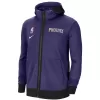 Men's Phoenix Suns Nike Purple Authentic Showtime Performance Full-Zip Hoodie Jacket - jerzelite