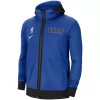 Men's Dallas Mavericks Nike Blue Authentic Showtime Performance Full-Zip Hoodie Jacket - jerzelite