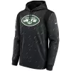 Men New York Jets Nike Black NFL Hoodie 2021 - jerzelite