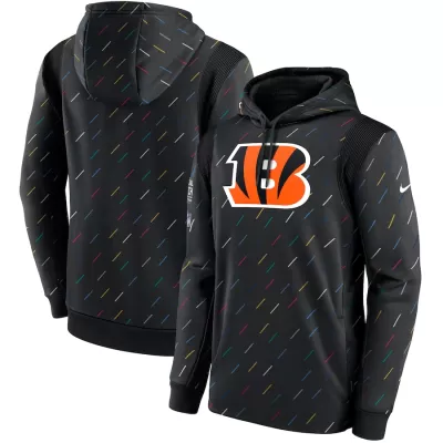 Men Cincinnati Bengals Nike Black NFL Hoodie 2021 - jerzelite