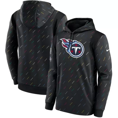 Men Tennessee Titans Nike Black NFL Hoodie 2021 - jerzelite