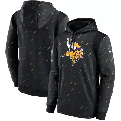 Men Minnesota Vikings Nike Black NFL Hoodie 2021 - jerzelite