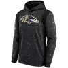 Men Baltimore Ravens Nike Black NFL Hoodie 2021 - jerzelite