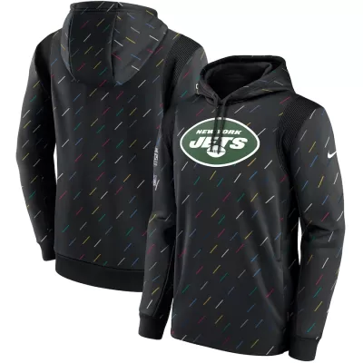 Men New York Jets Nike Black NFL Hoodie 2021 - jerzelite