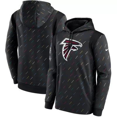 Men Atlanta Falcons Nike Black NFL Hoodie 2021 - jerzelite