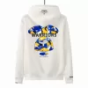 Men's Aape x Golden State Warriors White Hoodie - jerzelite