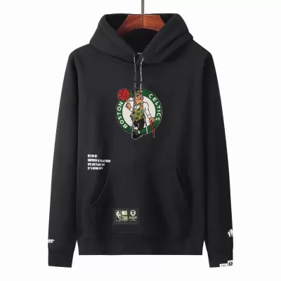 Men's Aape x Boston Celtics Black Hoodie - jerzelite